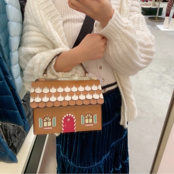 Kate Spade Gingerbread House Crossbody - Picture 9 of 9